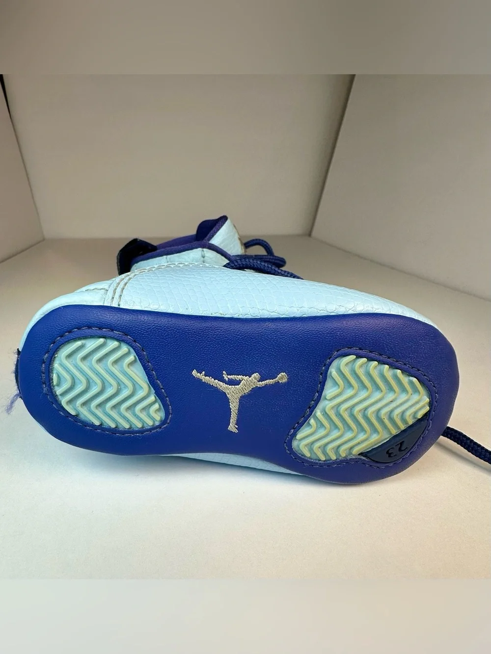 Air Jordan 12 Retro Gift Pack CB 'Hornets' (Style Code: 378139-418) Size 3C